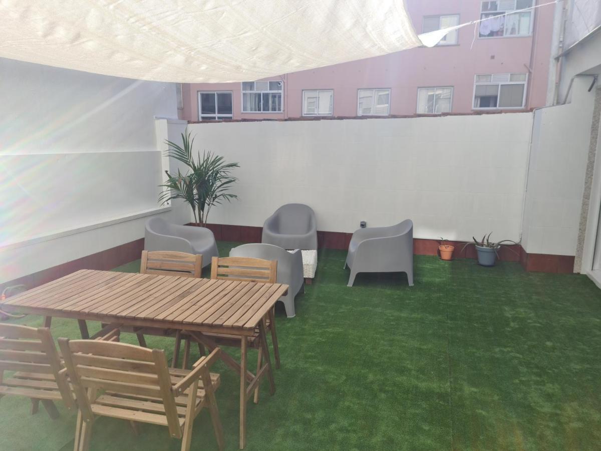 Amplio Y Moderno Piso De 4 Habitaciones Y Terraza Pontevedra Zewnętrze zdjęcie